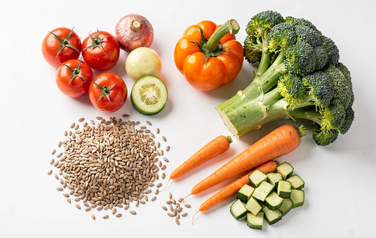 Ingredientes frescos y naturales